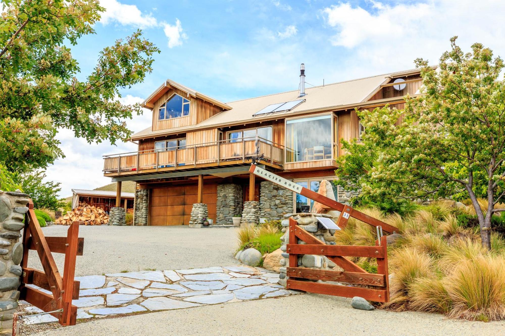 Glacier Rock Lakeview House Lake Tekapo Exterior photo